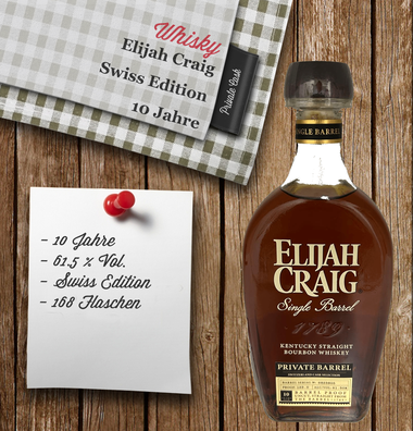 Whisky-Abo: Elijah Craig Swiss Edition